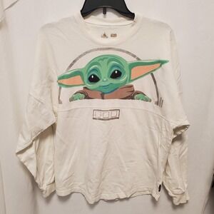 Disney Parks Grogu Spirit Jersey Green X-Small Star Wars Mandalorian Baby Yoda